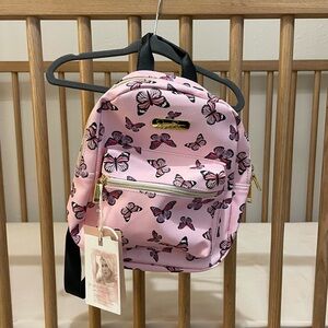 Jessica Simpson Mini Waterproof Vegan Leather Backpack NWT